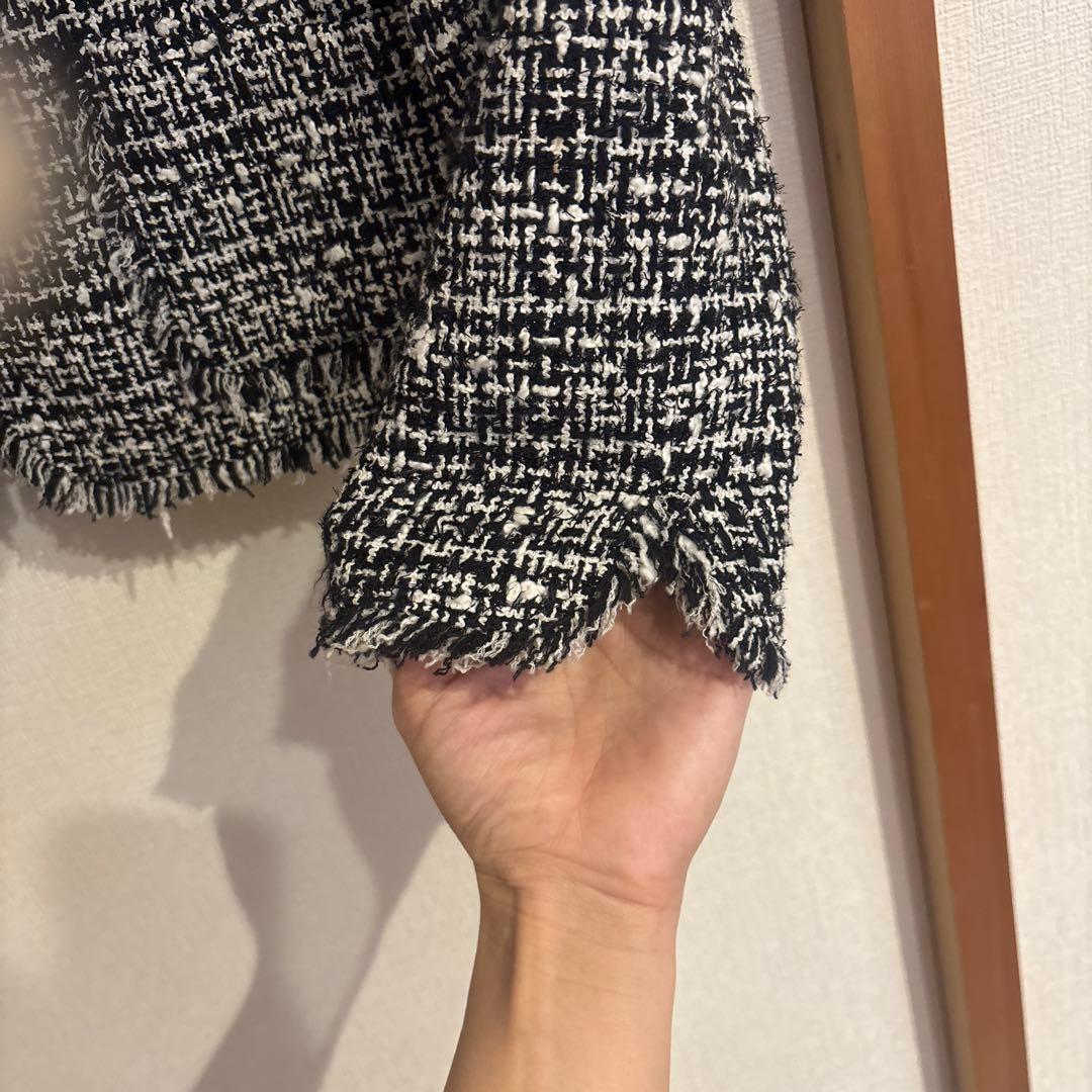 【超美品】miss ashida ミスアシダ フォーマル ノーカラージャケット