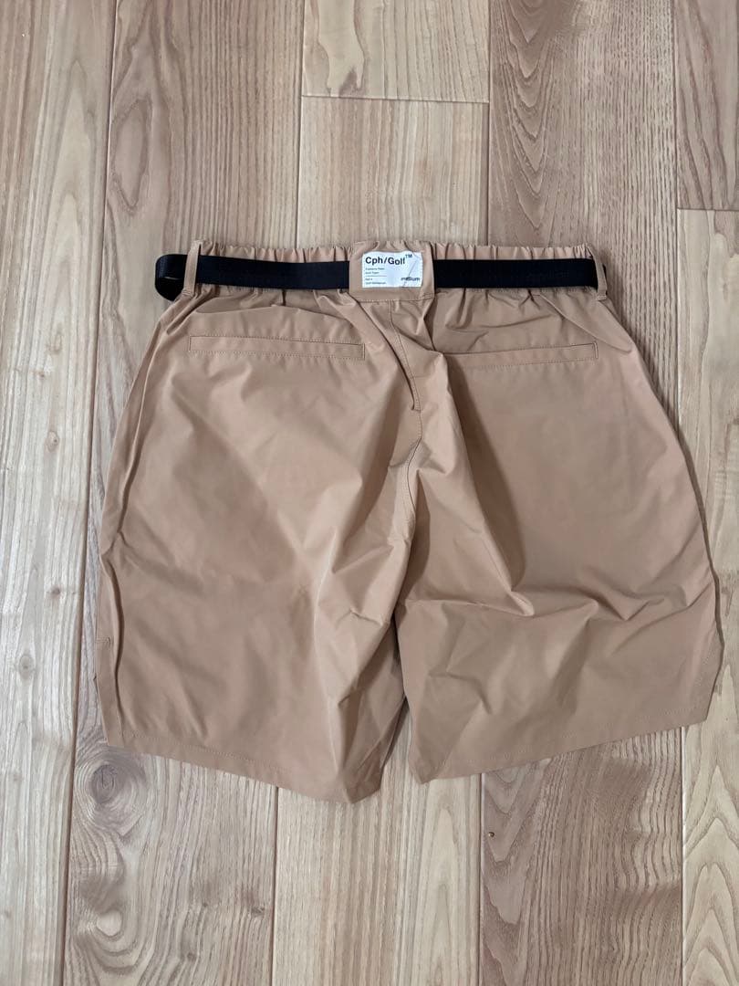 SIDE SLIT ADJUSTABLE SHORTS BEIGE Mサイズ