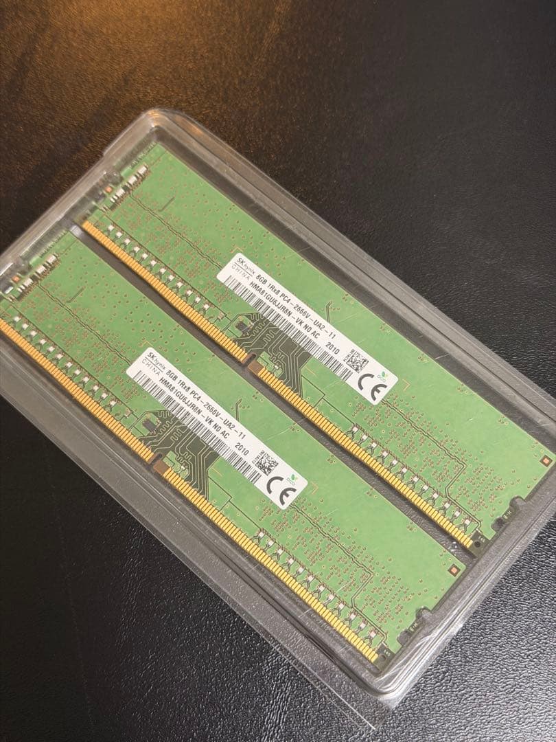 SK hynix DDR4 デスクトップメモリ 16GB(8GB×2)