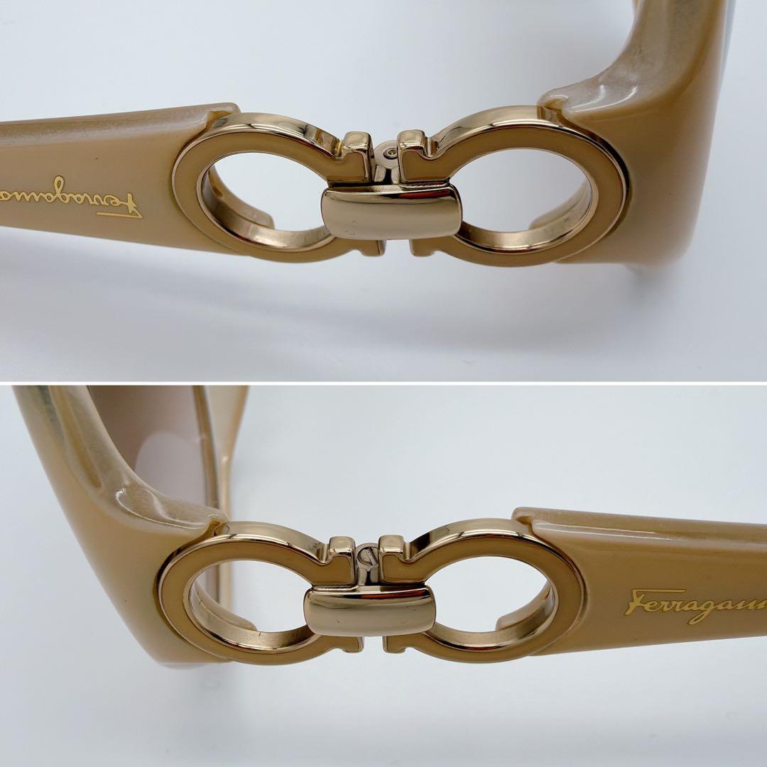 Salvatore Ferragamo サングラス ダブルガンチーニ オーバル