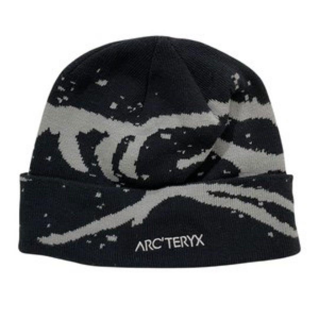 ARC'TERYX ニット帽 ブラック/グレー