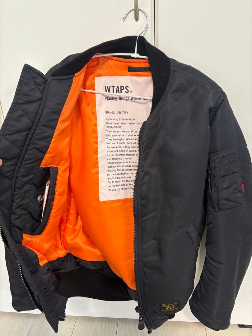 【激レア】WTAPS MA-1 フライトジャケット (アーカイブの名作)