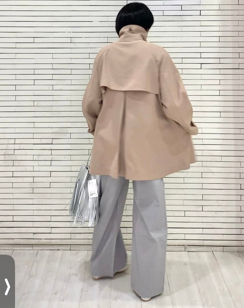 新品！グリーンレーベルリラクシング⭐︎テントライン ミドル コート 撥水 ベージュ