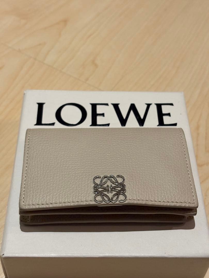 【美品】LOEWE ロエベ アナグラム カードケース 名刺入れ