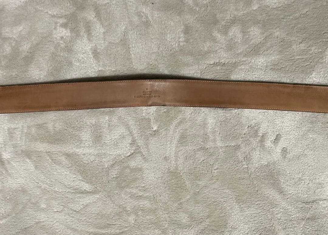 Gucci ブラック ベルト GGロゴ