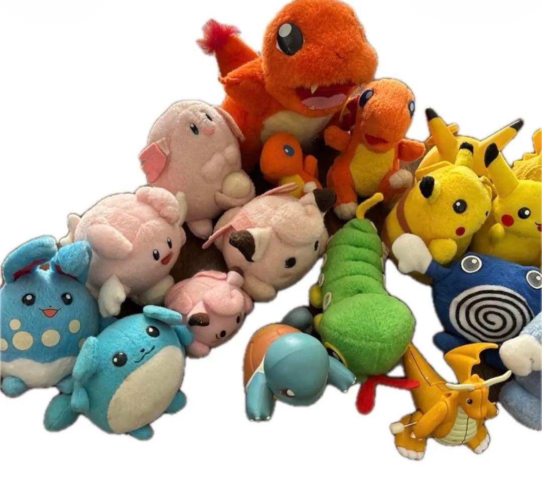 テ*ー様 ☆当時物☆ ポケモン ぬいぐるみ まとめ マスコット 他 ポケモングッ