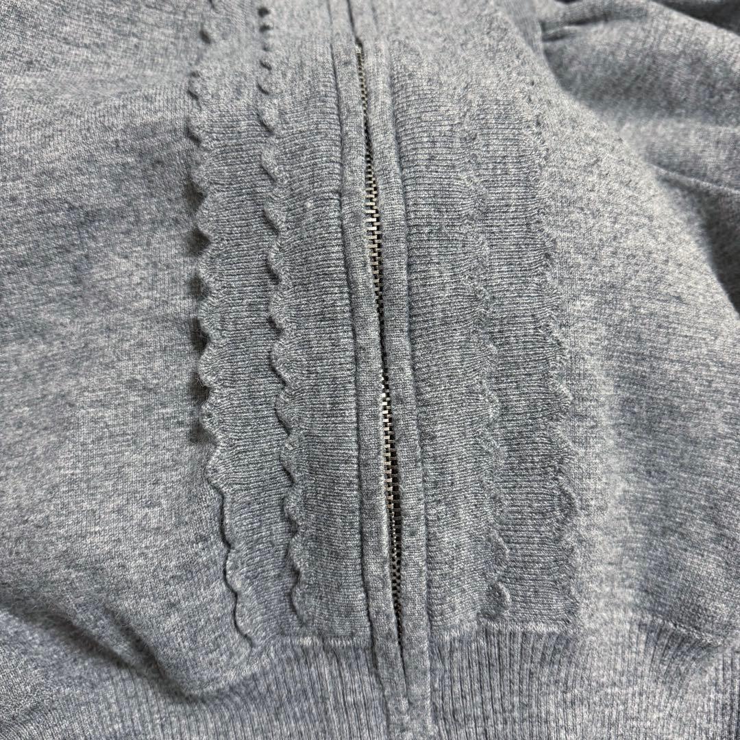 Bibiy SUSIE SHIRT KNIT GRAY グレー シャツニット