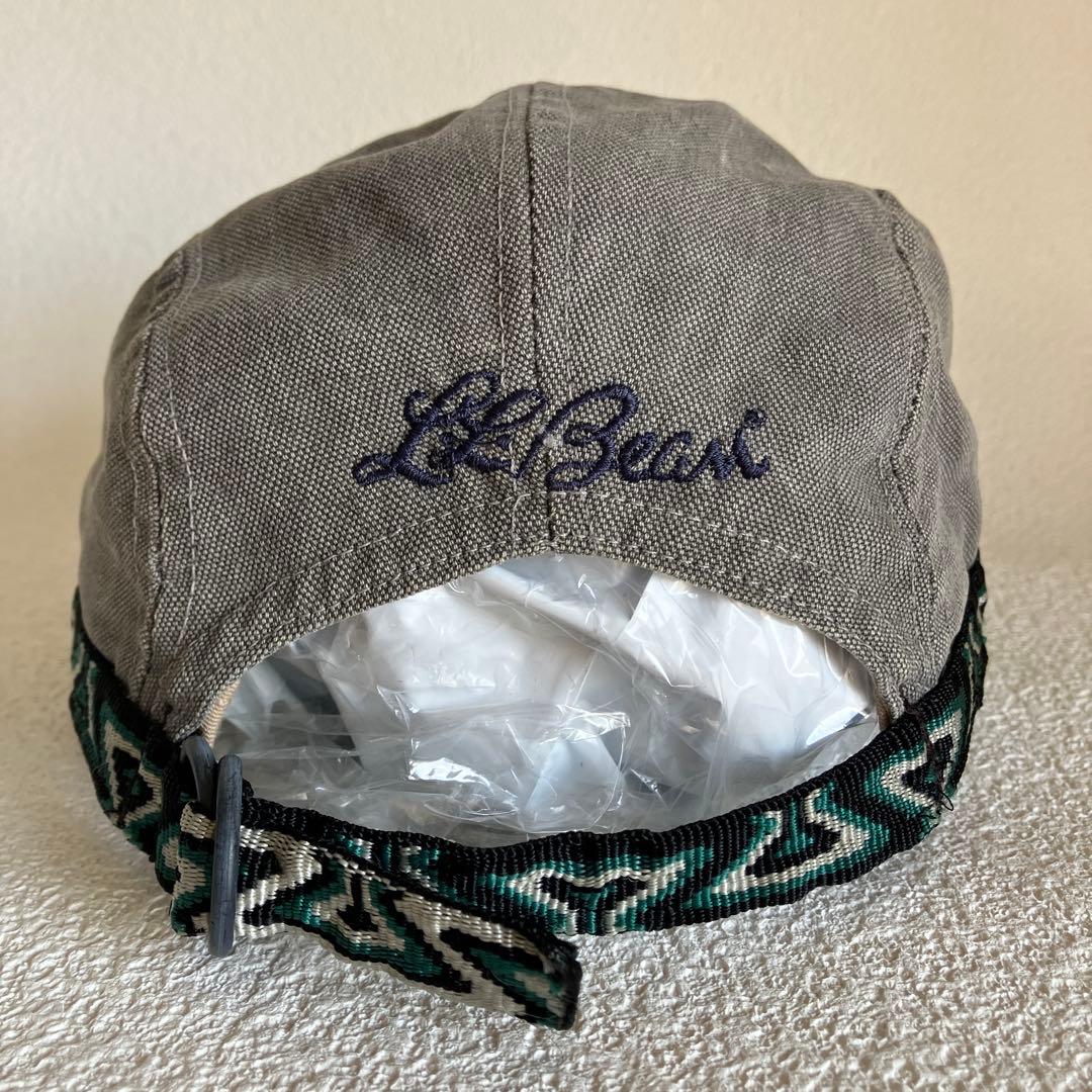 あ*じ様 L.L.Bean ジェットキャップ ストラップキャップOLD ビンテー