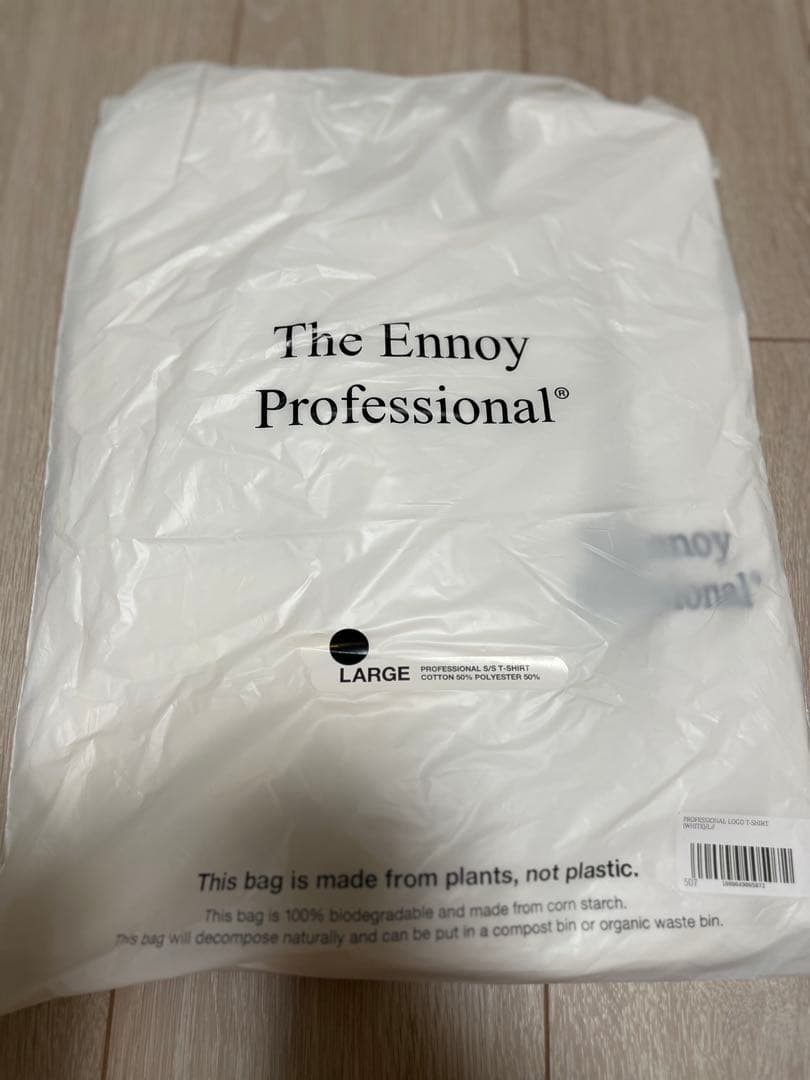 The Ennoy Professional® ホワイト Tシャツ L