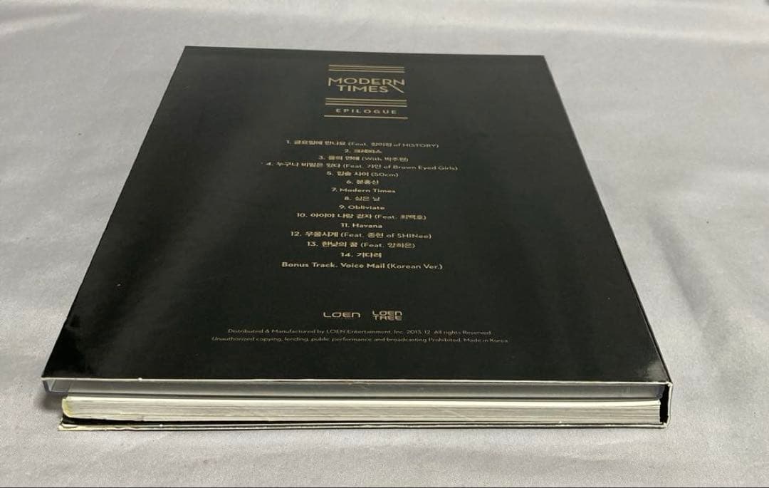 K-POP・アジア MODERN TIMES EPILOGUE CD 3