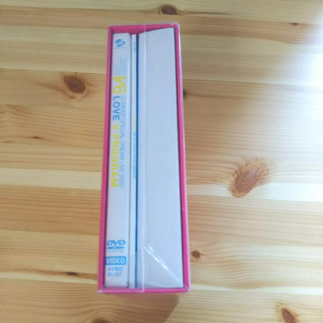 V6 ️SUMMER SPECIAL LIVE 2003 ❤ 初回限定盤 DVD