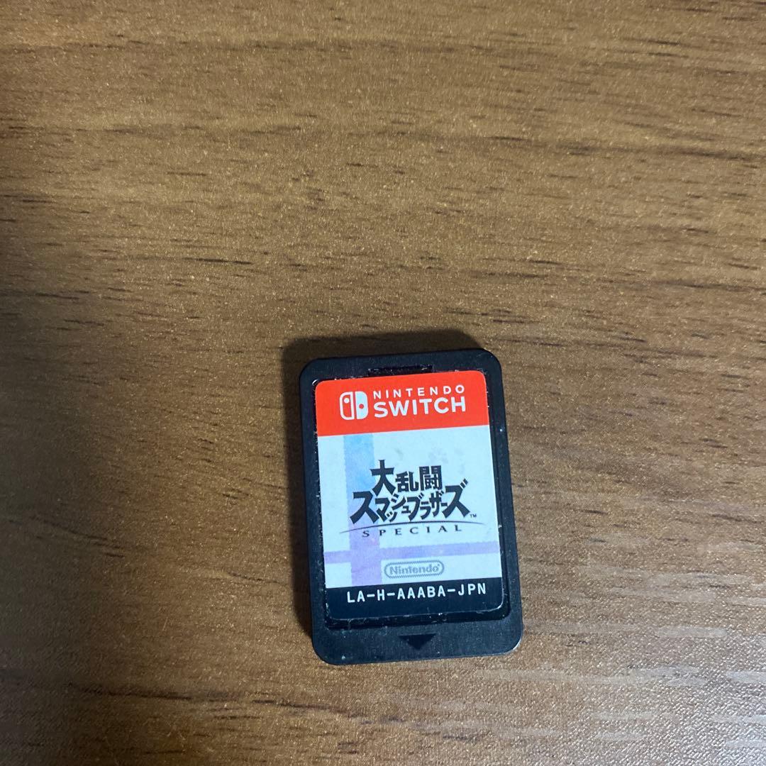 Nintendo Switch 本体 青/オレンジ　スマブラソフト付き