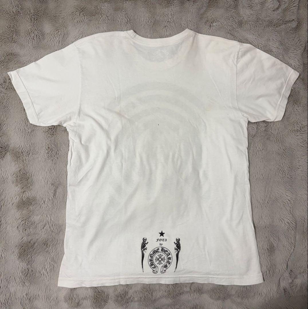 Chrome Hearts クロムハーツ FOTI Tシャツ 白　Lサイズ
