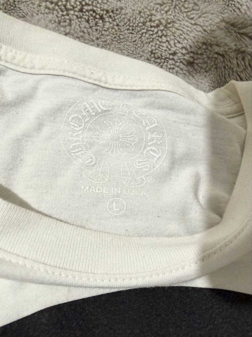 Chrome Hearts クロムハーツ FOTI Tシャツ 白　Lサイズ