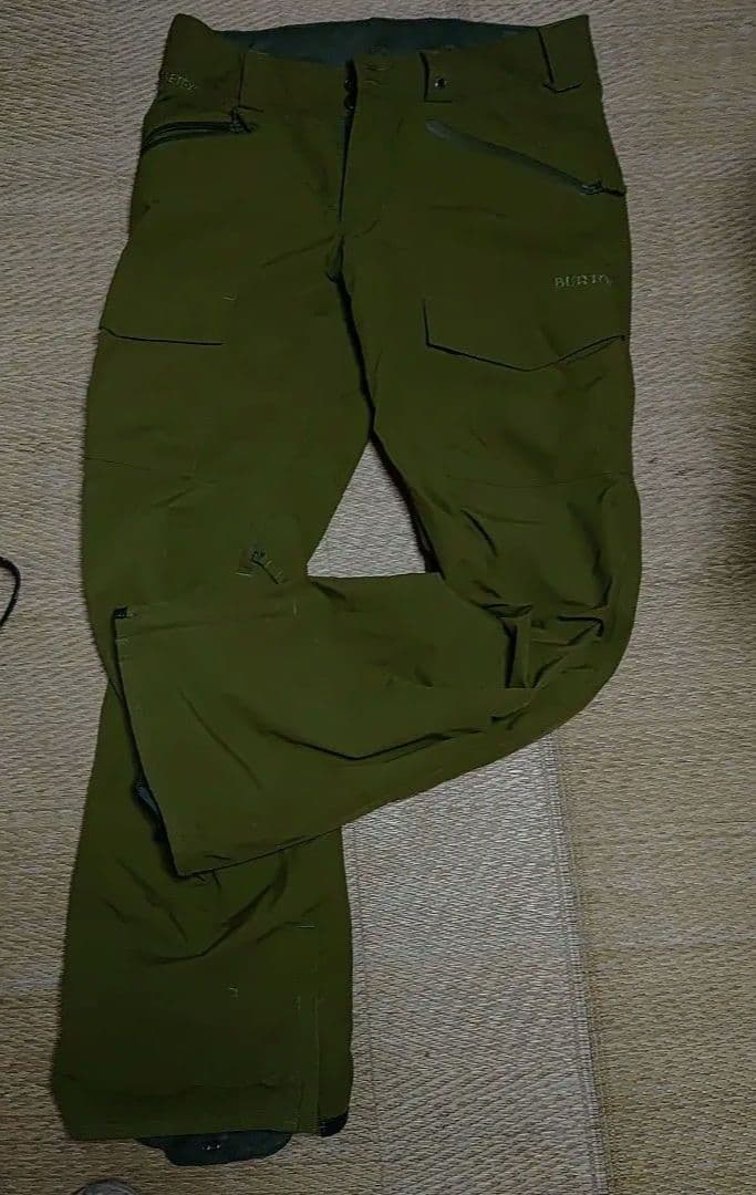 BURTON 　GORE-TEX セットアップ オリーブグリーン