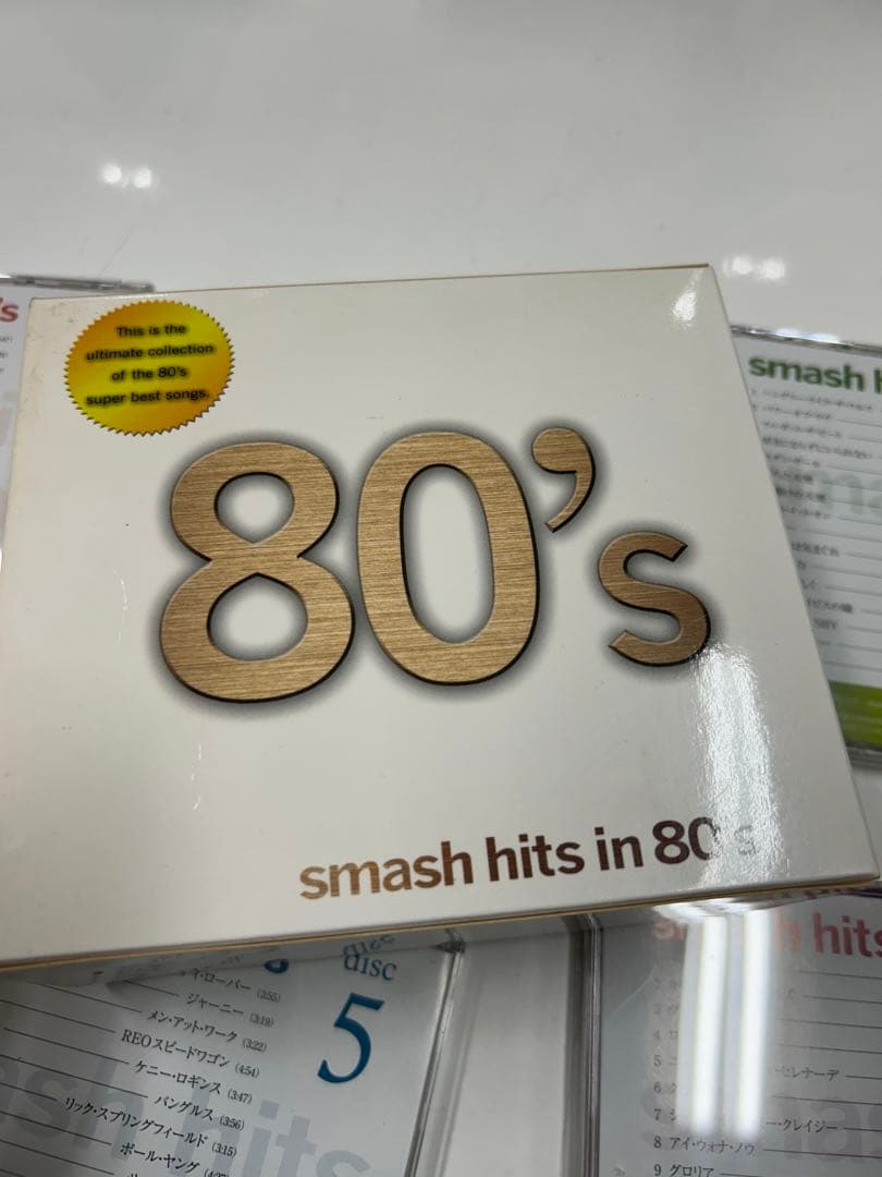 smash hits in 80's 5枚組 CD