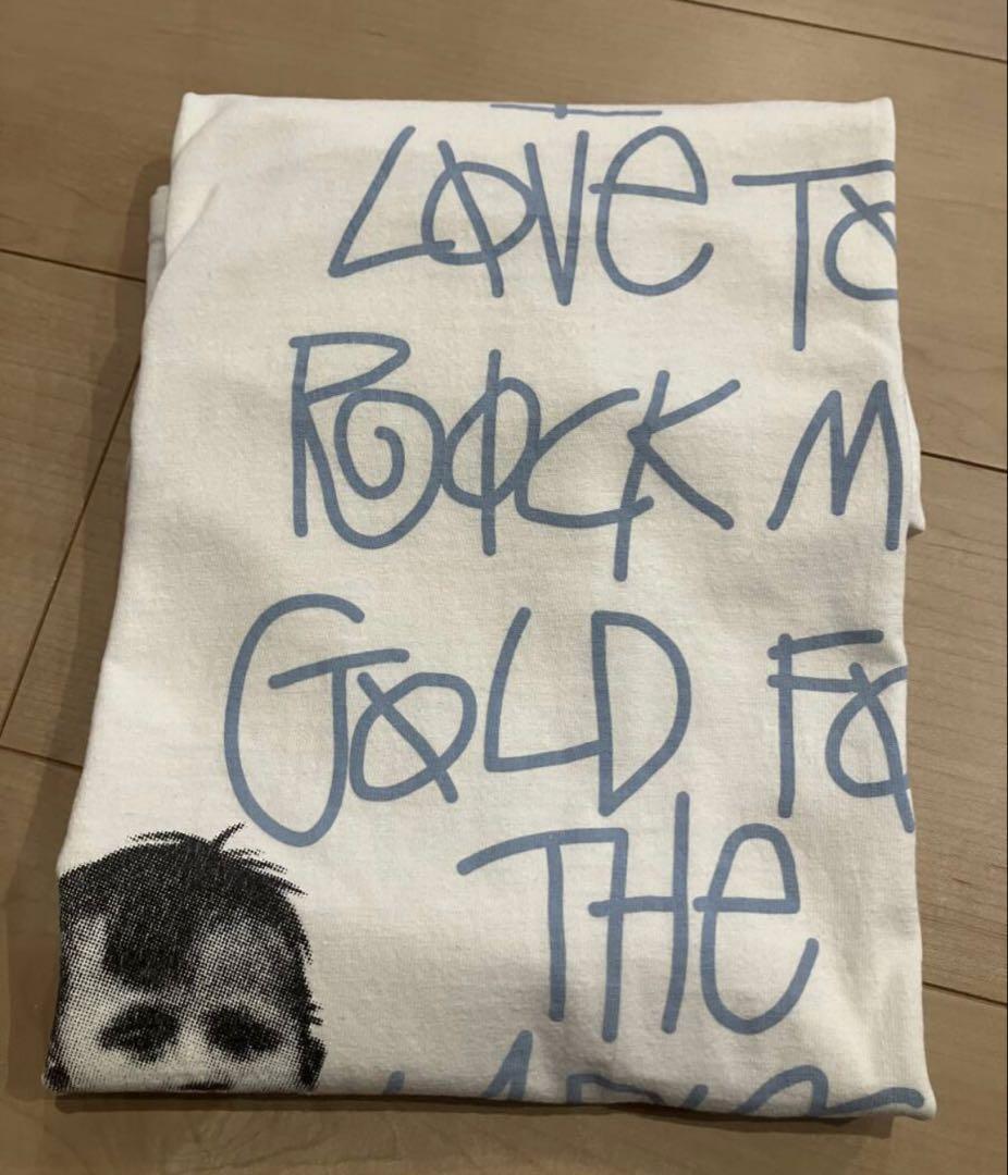 【デッドストック】stussy rock my gold Tシャツ　ステューシー