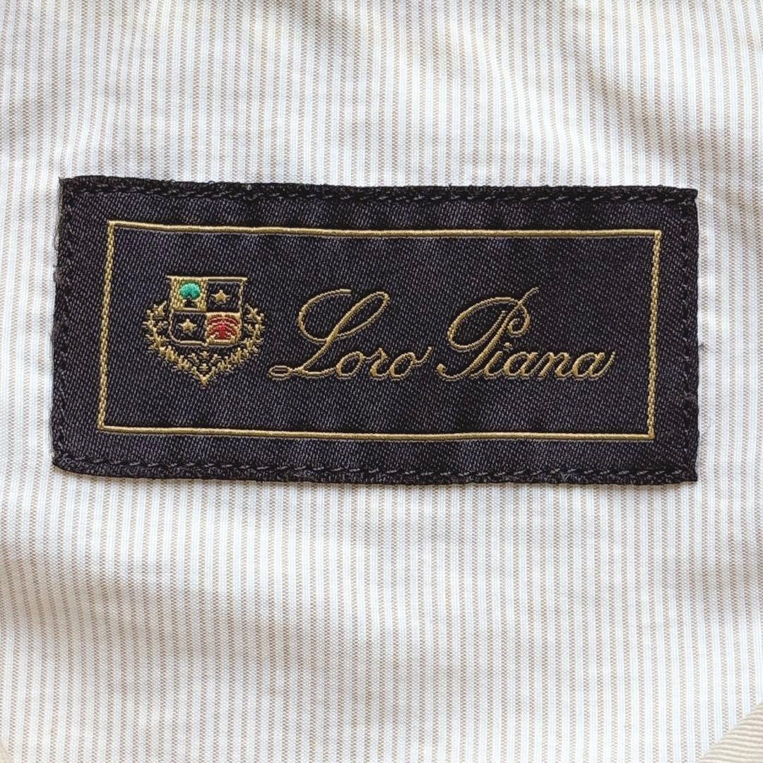 希少✨ロロピアーナ 綿100% トレンチコート ベージュ ベルト付き