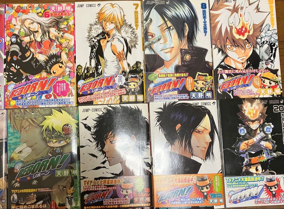 リボーン 全巻セット 全巻初版帯付き ジャンパラ多数 未開封あり REBORN