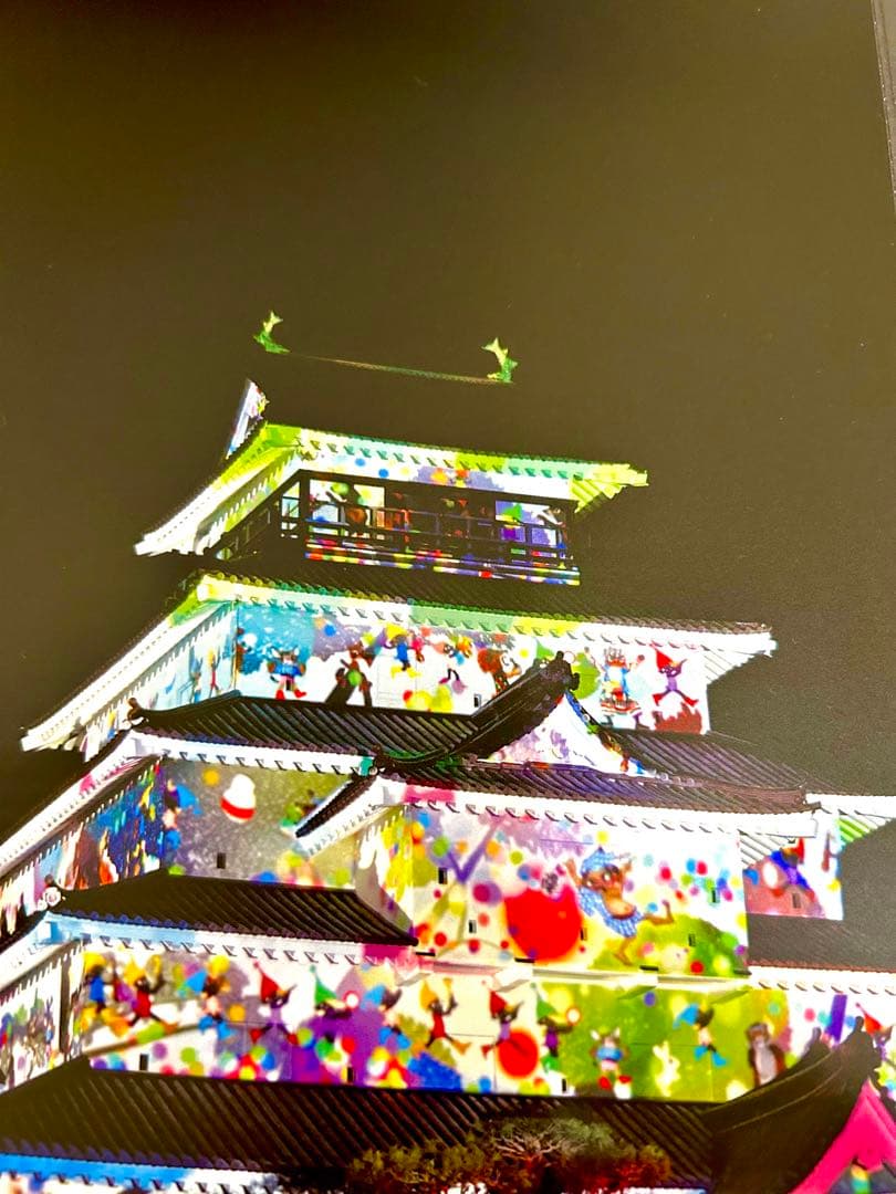 影絵　福島県　切絵　藤城清治　鶴ヶ城　春こい絵巻 はるか　日本の城　希少　DVD