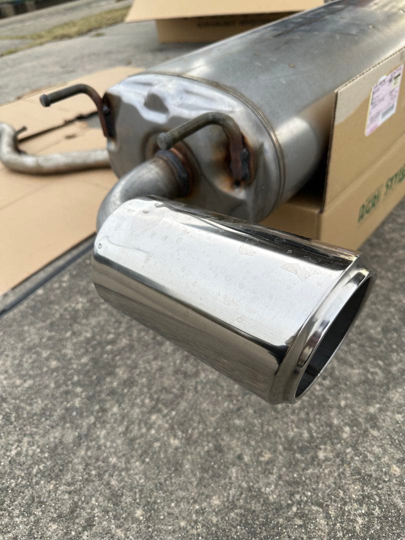 GR86 RZ 純正マフラー 新車外し