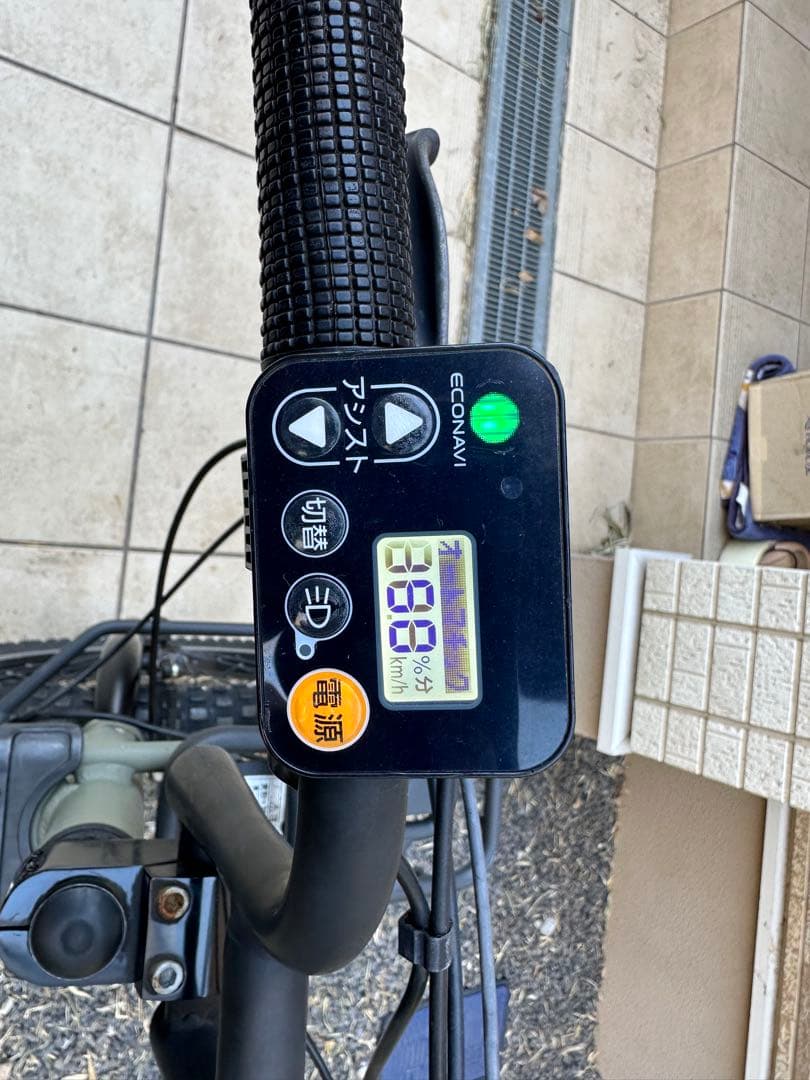 risris 2020年新車購入　Panasonic 電動自転車　EZ