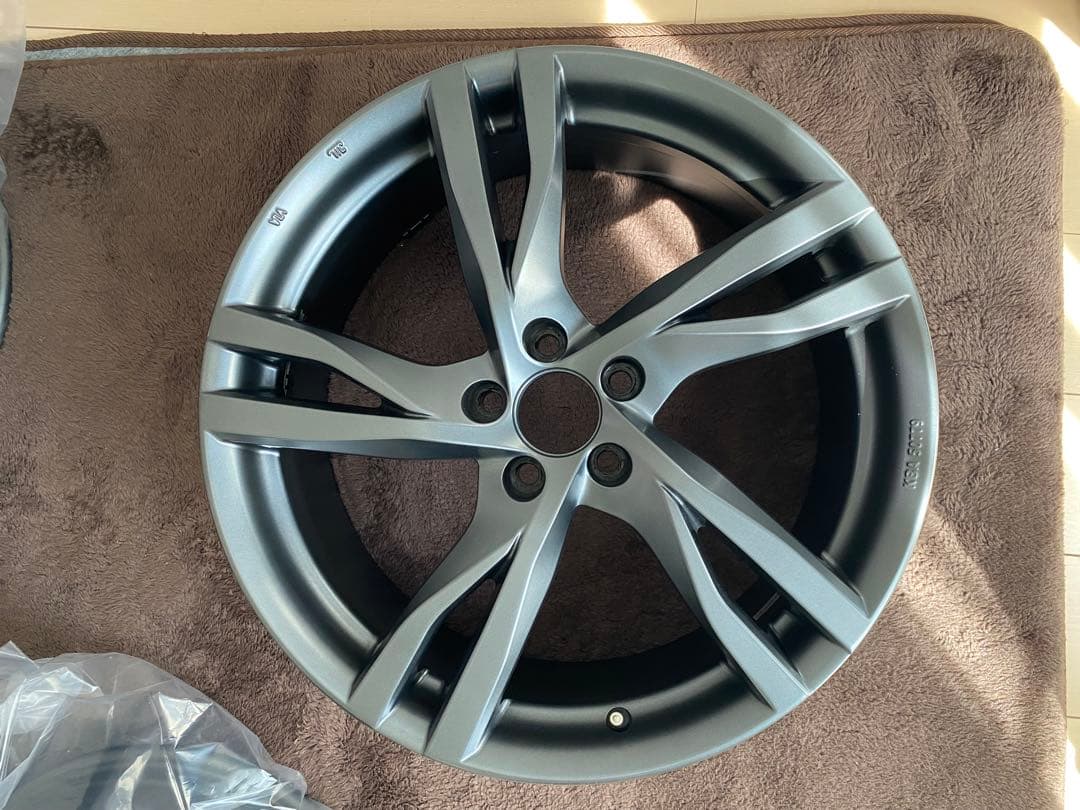 MAK ストックホルム19インチ アルミホイール マットチタン 4本セット