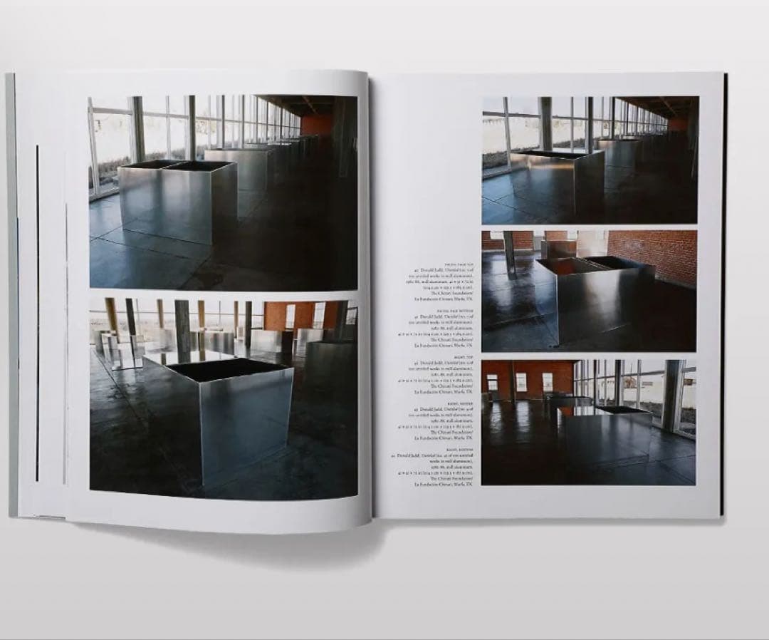 DONALD JUDD ドナルドジャッド　本　BOOK