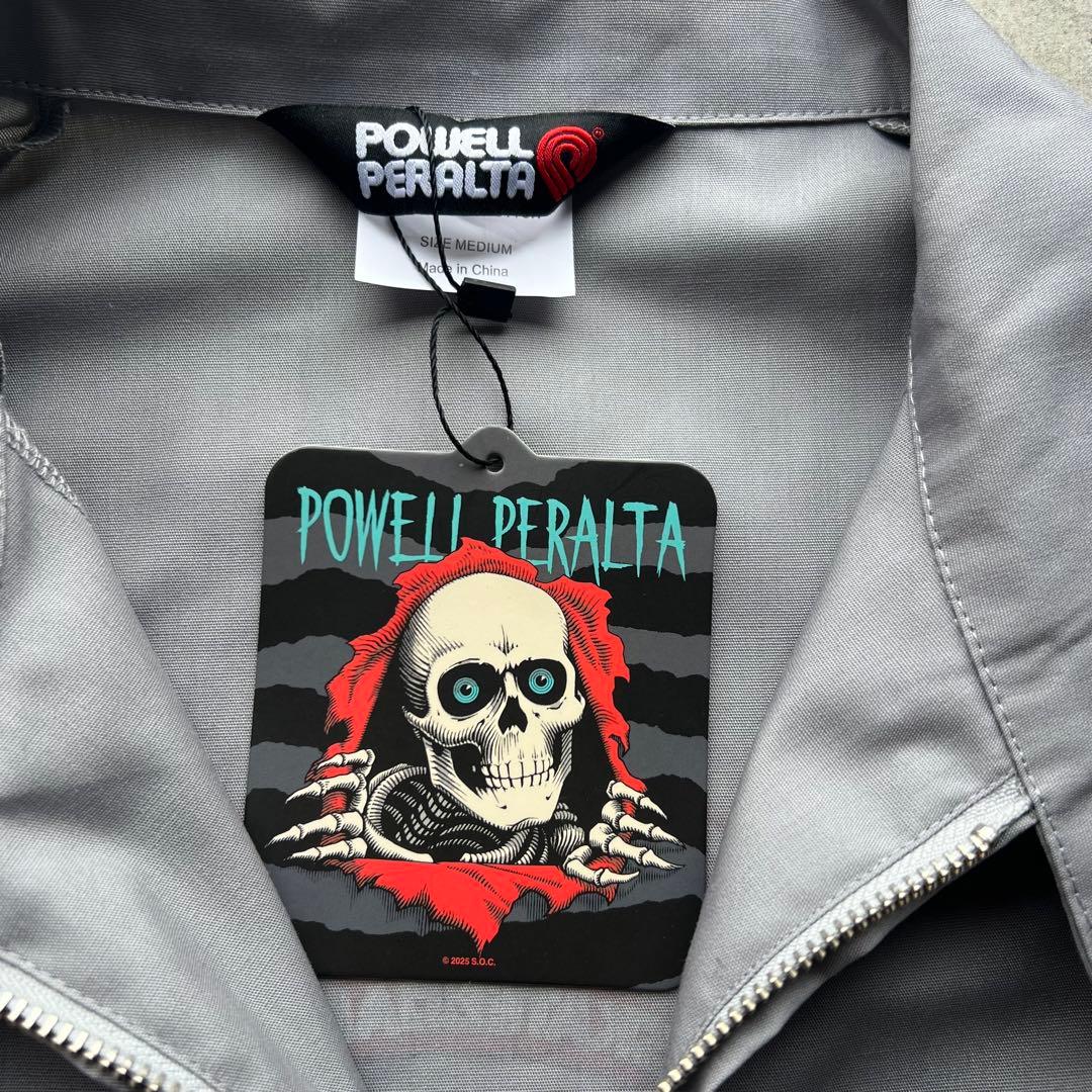 ジャケット・アウター POWELL PERALTA WINGED RIPPER OG JACKET L