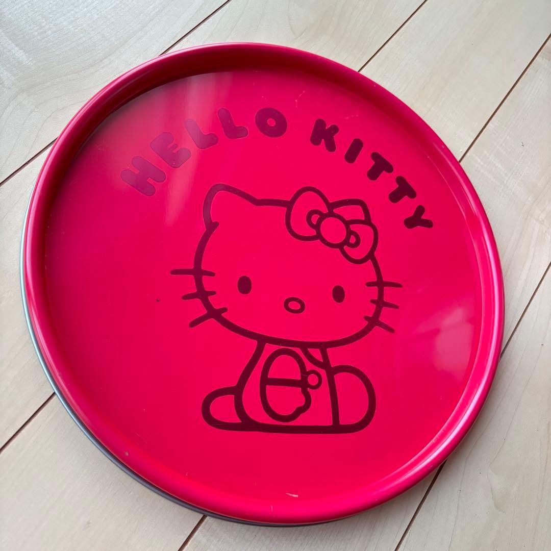 レア 希少 ハローキティ 収納 ギフト缶 BIG缶 サンリオ 平成レトロ ケース