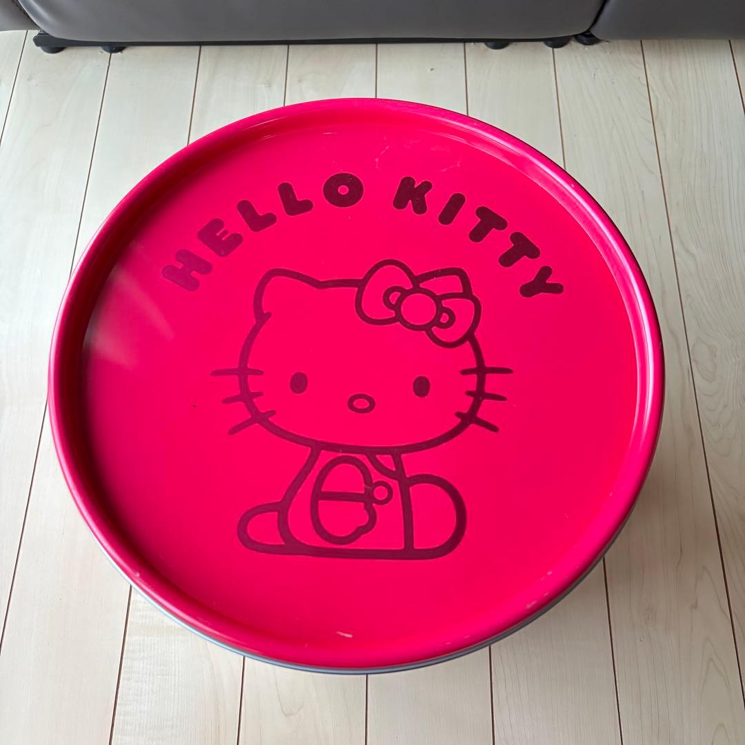 レア 希少 ハローキティ 収納 ギフト缶 BIG缶 サンリオ 平成レトロ ケース