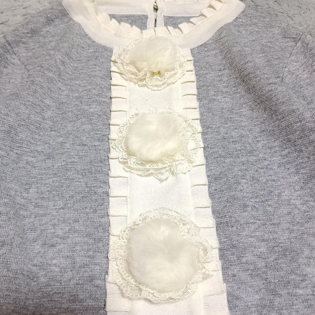 スーパービューティー ワンピース 大きいサイズ XL リボン 花 可愛い♡
