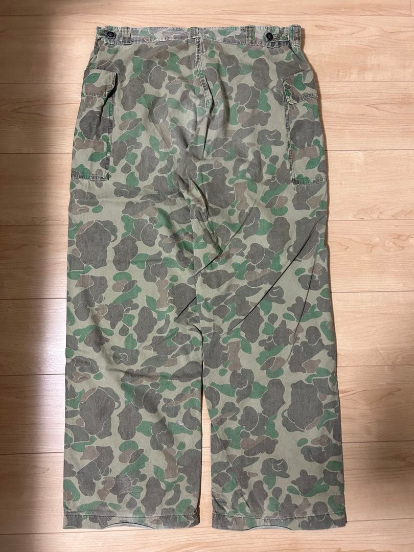 年*ん様 1950s US ARMY M-43 ダックハンターカモ フロッグスキ