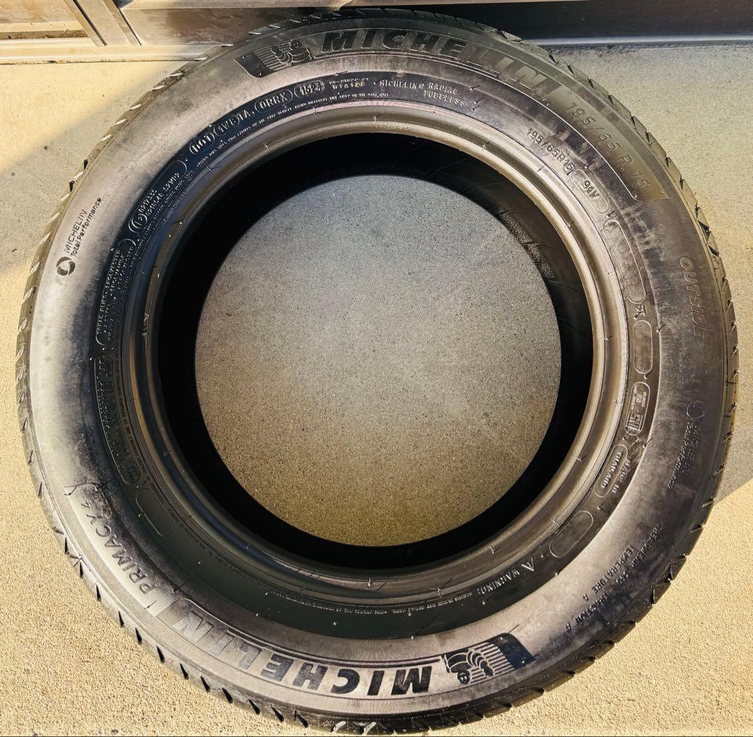MICHELIN PRIMACY4 195/65R15 91V 2024年製