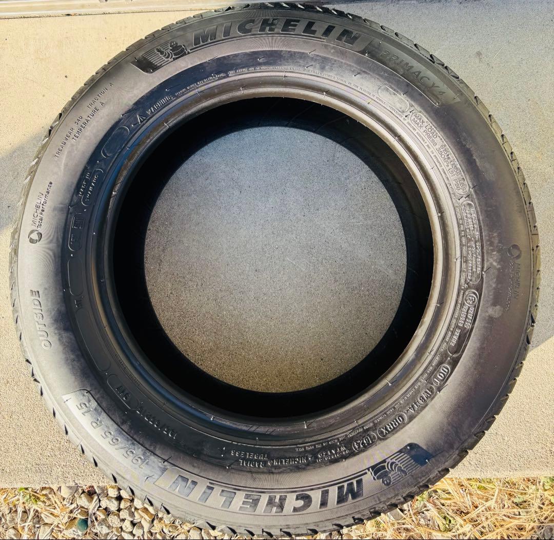 MICHELIN PRIMACY4 195/65R15 91V 2024年製