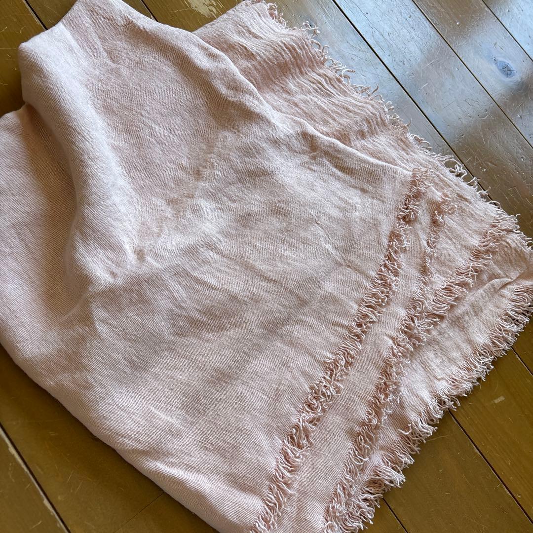 再値下げ　アイネックス　麻ストール