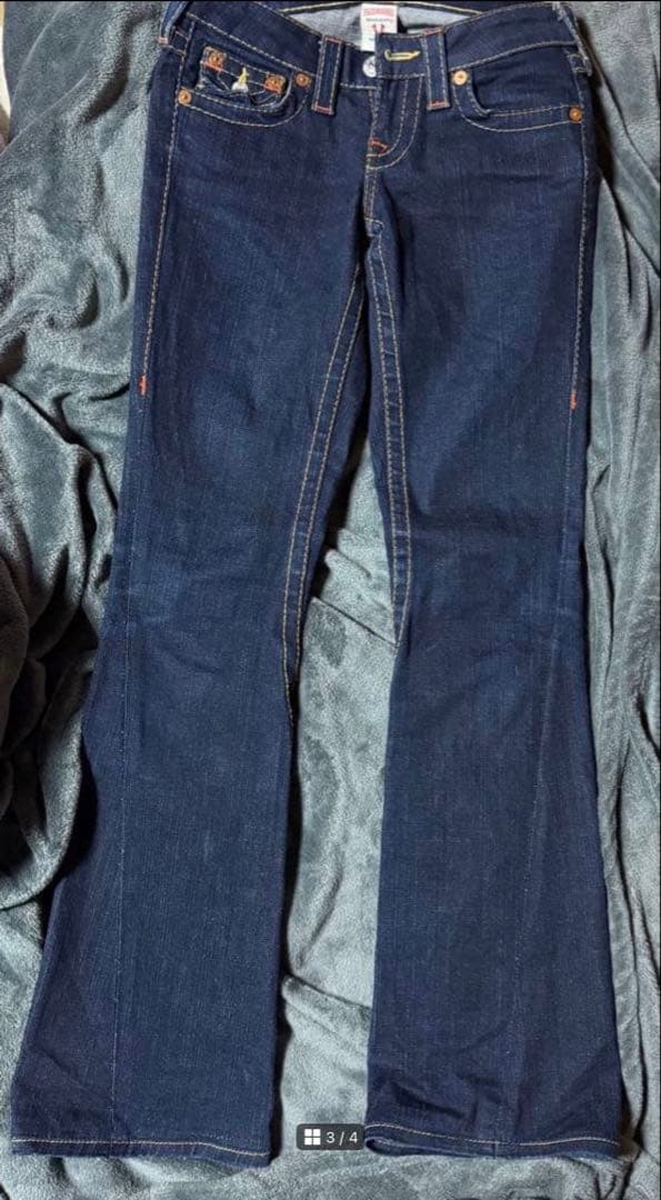 true religion トゥルーレリジョン　ブーツカット　フレア　ローライズ