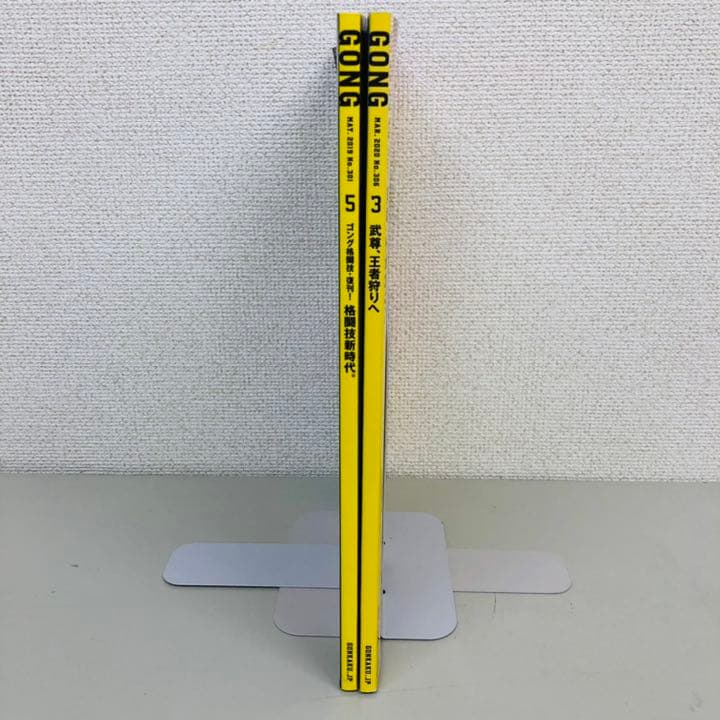 GONG格闘技 2019年3月号 5月号　2冊セット