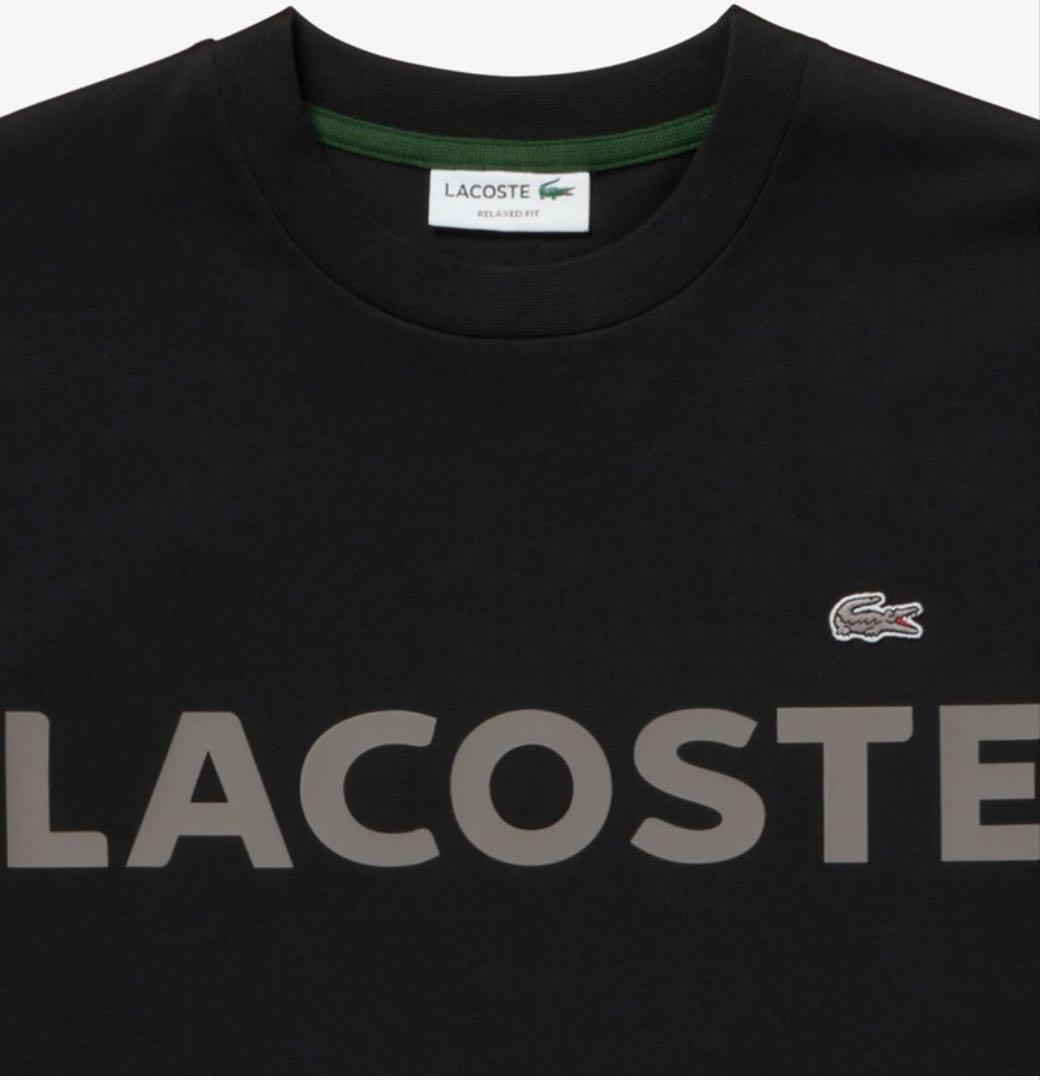 【最終限界価格】新品 LACOSTE ヘビーウェイトTシャツ Lサイズ 男女