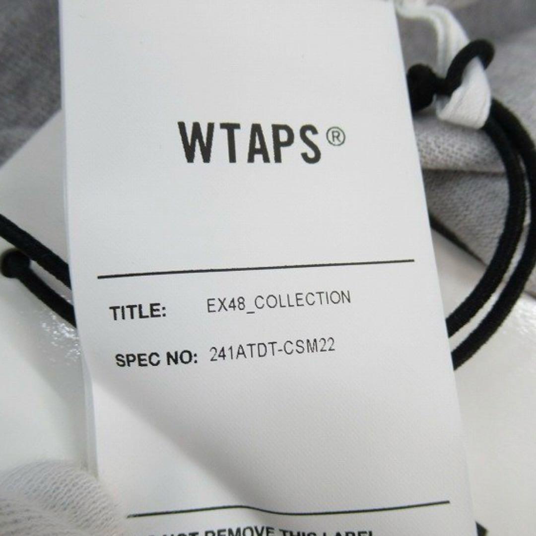 【未使用】WTAPS Tシャツ 2024SS ASH GRAY L