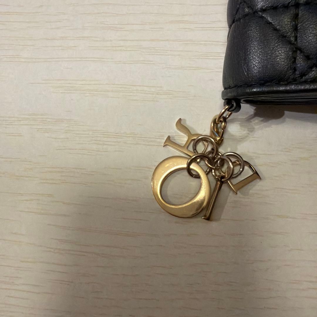 y.kChristian Dior 3つ折り財布 ブラック
