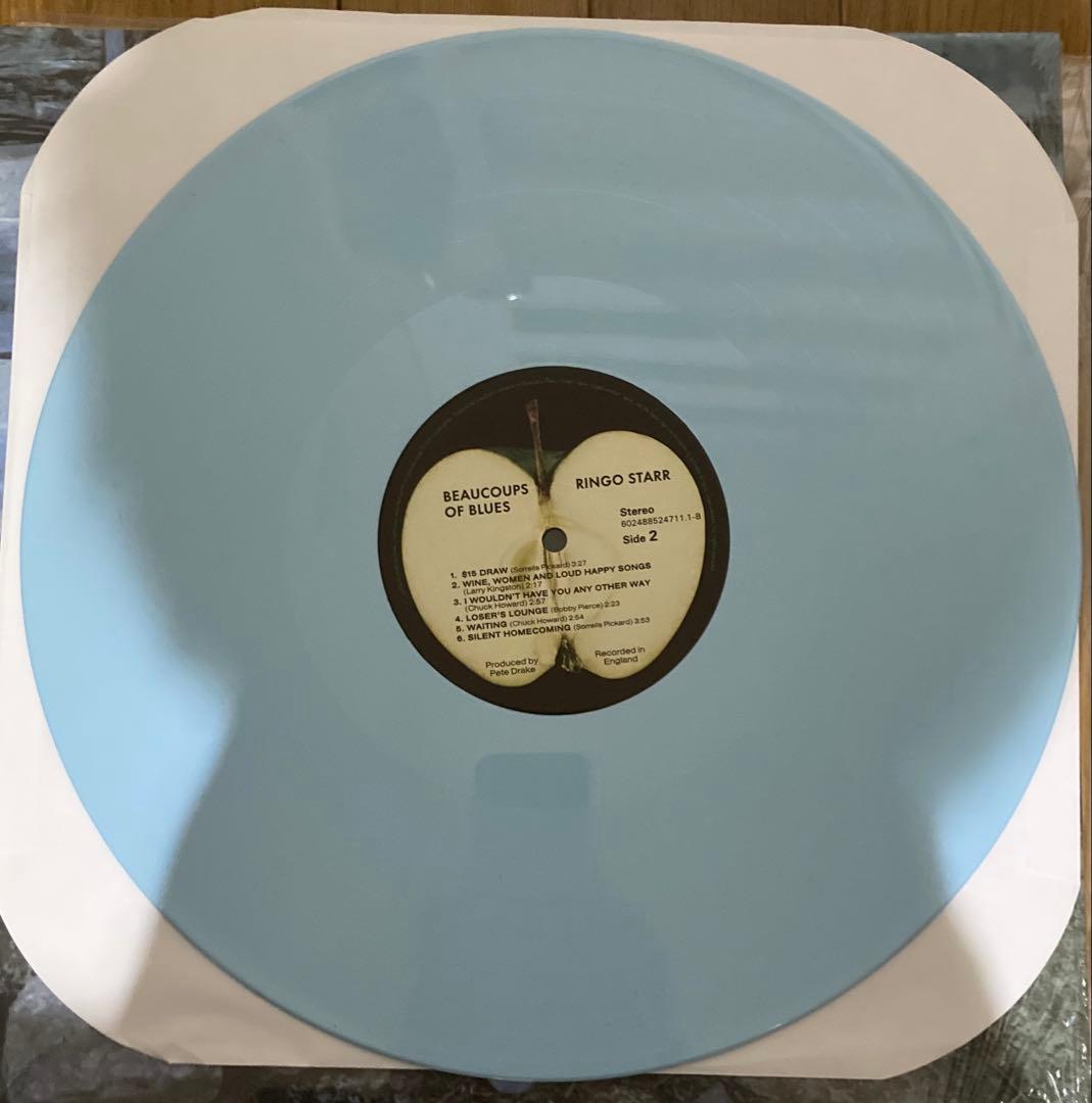 稀少限定カラー盤ブルースRingoリンゴスタービートルズBeatlesレコード
