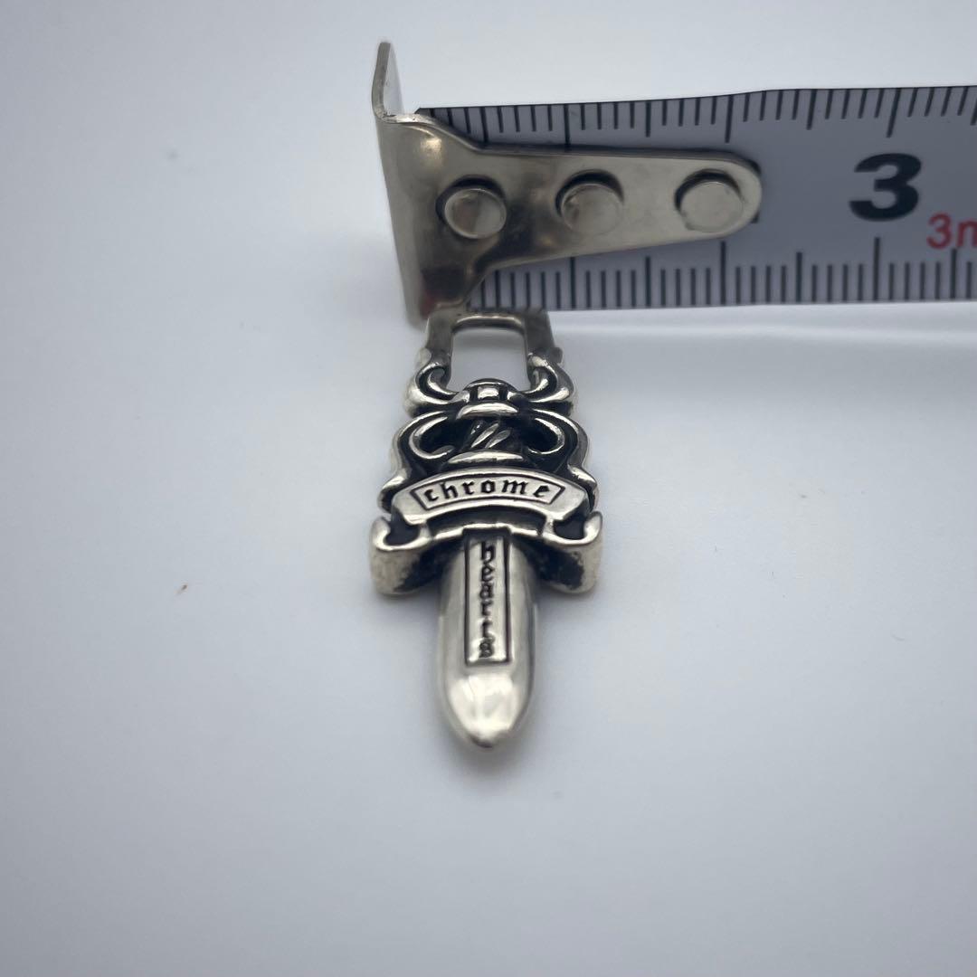 CHROME HEARTS DAGGER #5 ダガーチャームシルバーネックレス