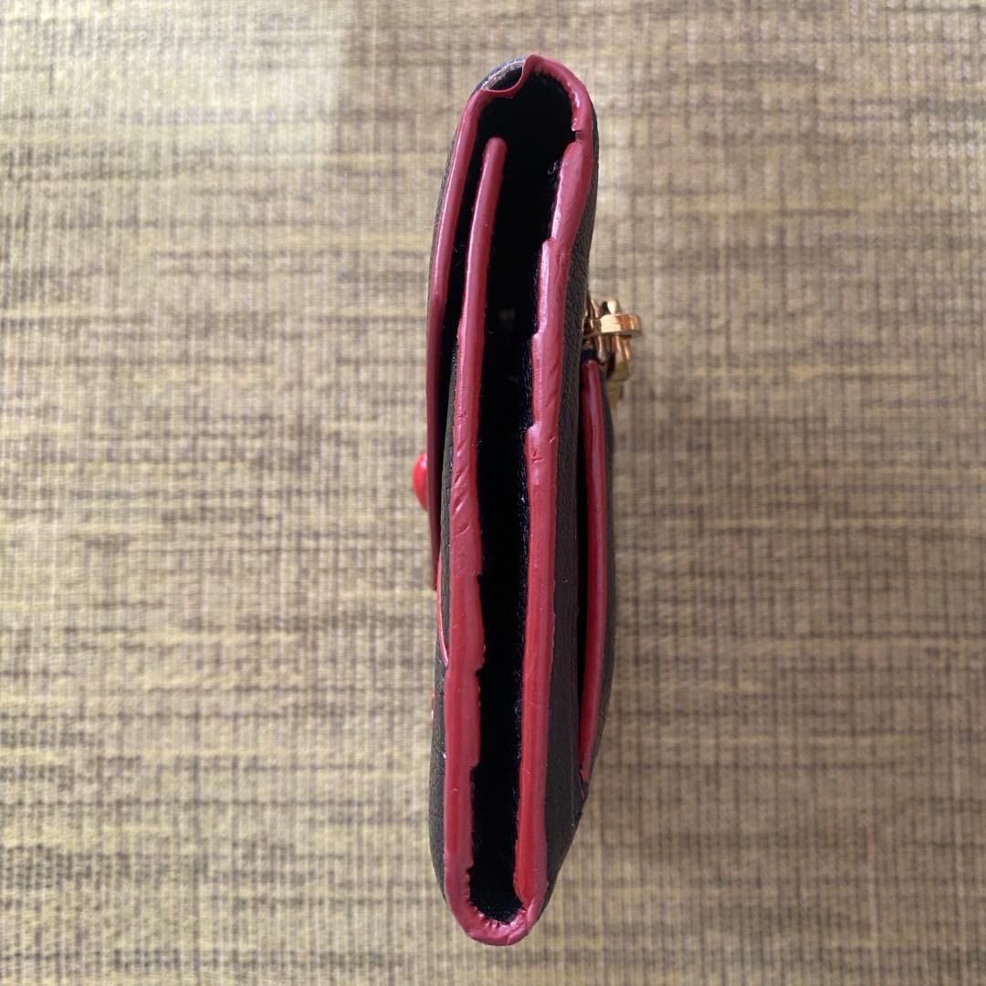 miumiu ラブレター型 三つ折り財布