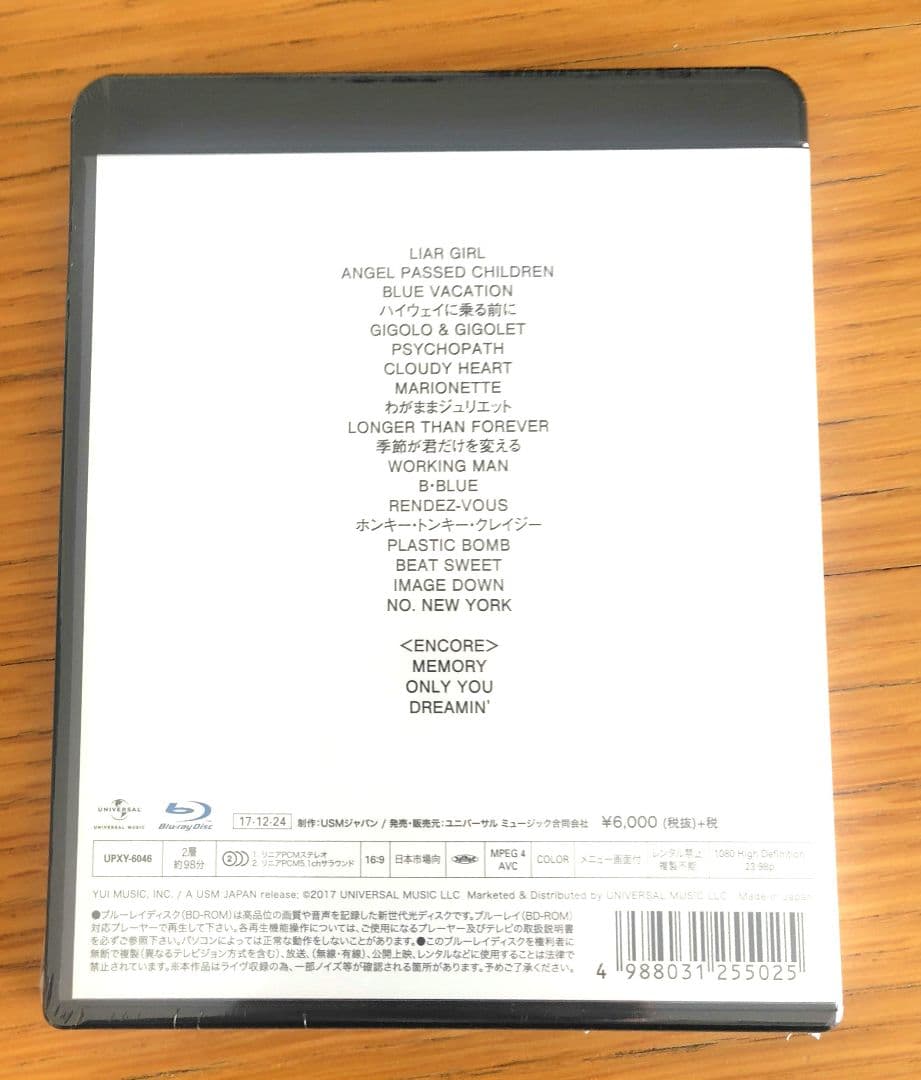 ⑤BOφWY/1224 THE ORIGINAL Blu-ray