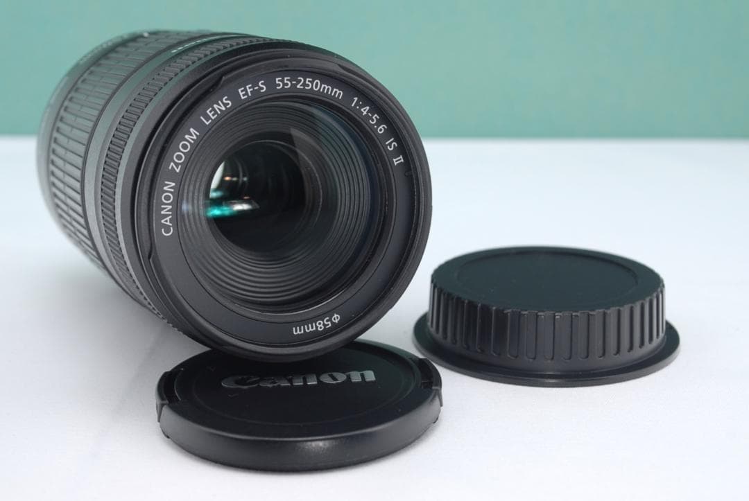 ☘️美品✨ Canon EF-S 55-250mm IS II 望遠レンズ