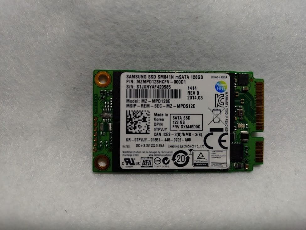 128GB mSATA SSD 4個セット
