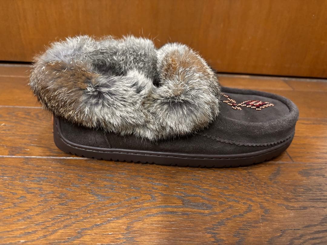Manitobah Mukluks ダークオリーブ ムートンブーツ レディース