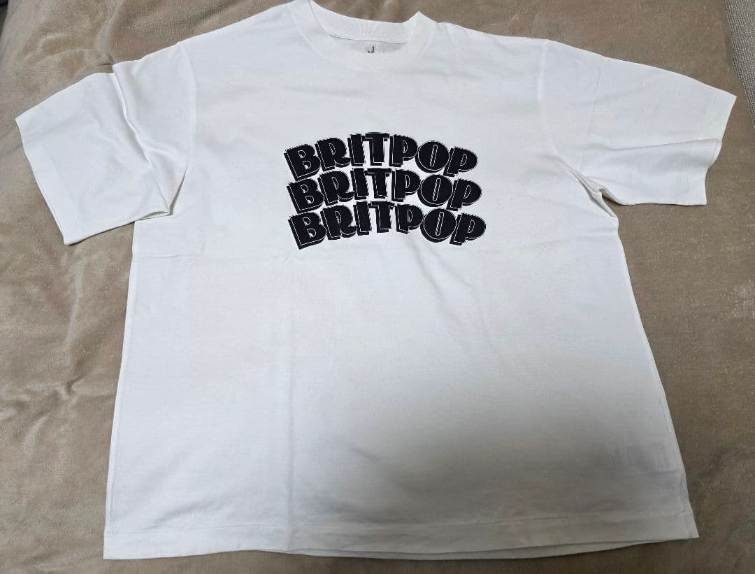 blurhms ROOTSTOCK BRITPOP PRINT WIDE 白×黒