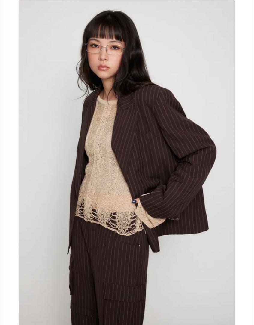 LAGUAGEM SHOULDER PAD DOUBLE ジャケット